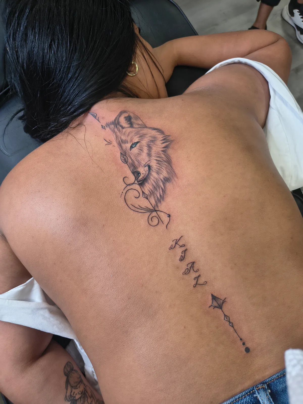 Tatuaje realizado